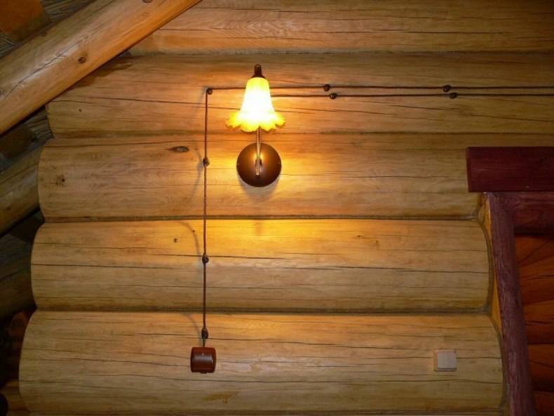 Электропроводка под старину в деревянном доме личный опыт
