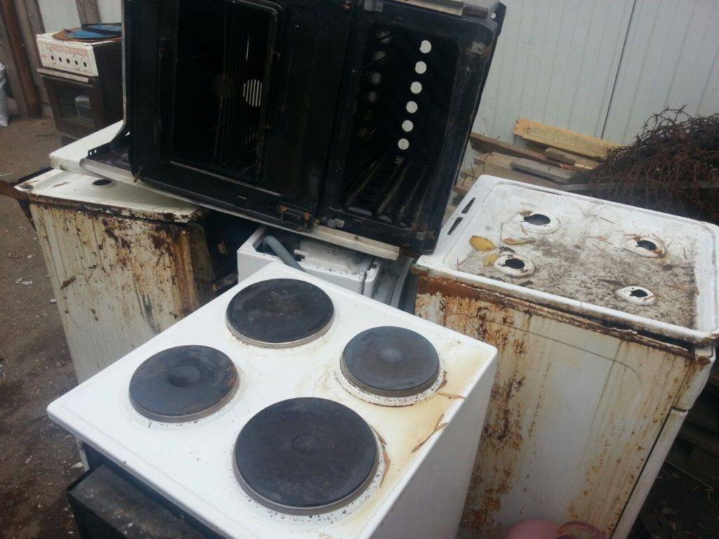 Сдать старую газовую плиту за деньги - утилизация и переработка отходов производства