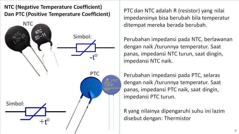 Схема подключения термистора ptc