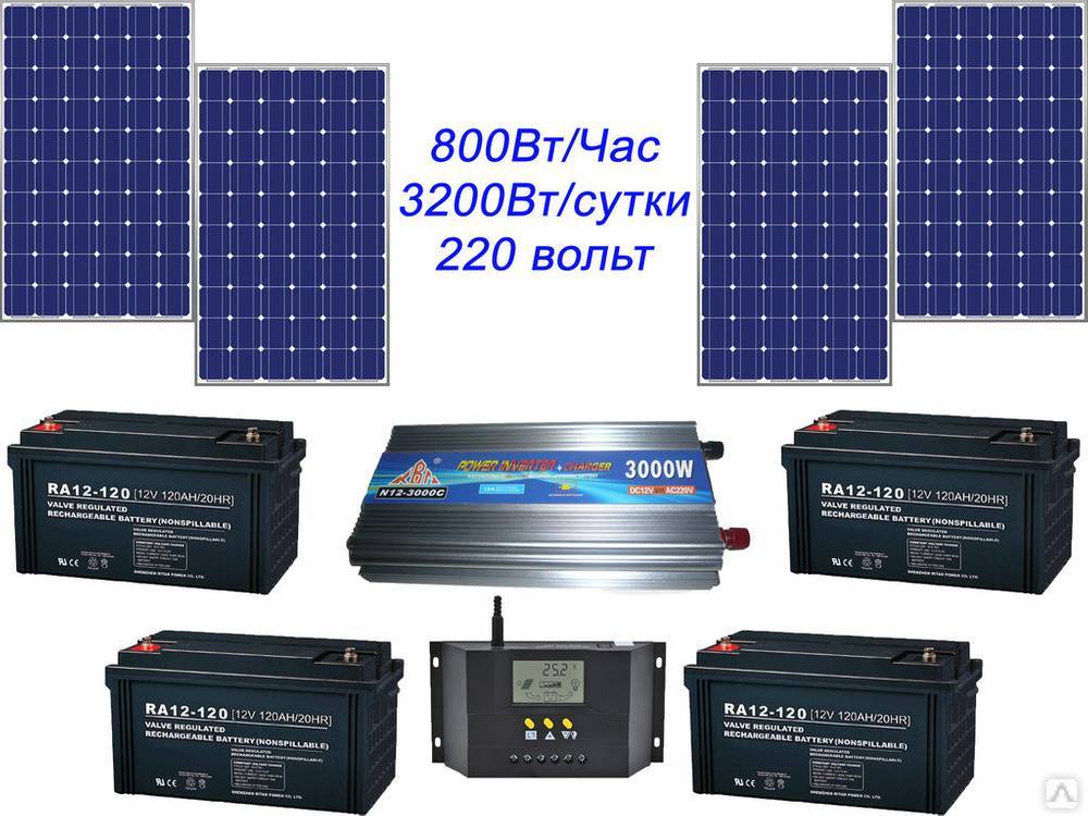 Выбор типа аккумулятора для солнечной электростанции