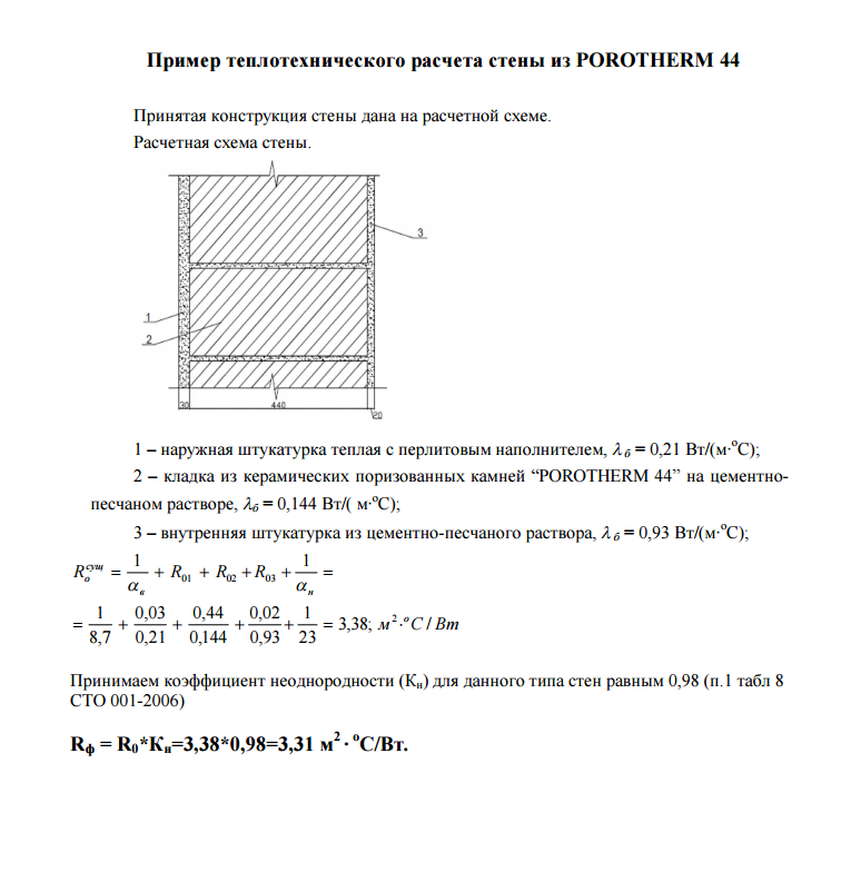 Теплотехнический расчет или сколько нужно тепла для обогрева дома?