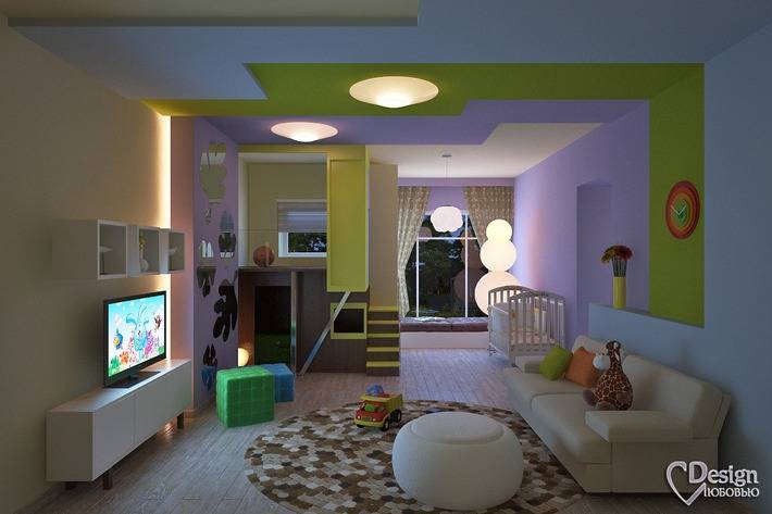 Освещение в детской комнате: выбор светильников и требования, принципы организации
